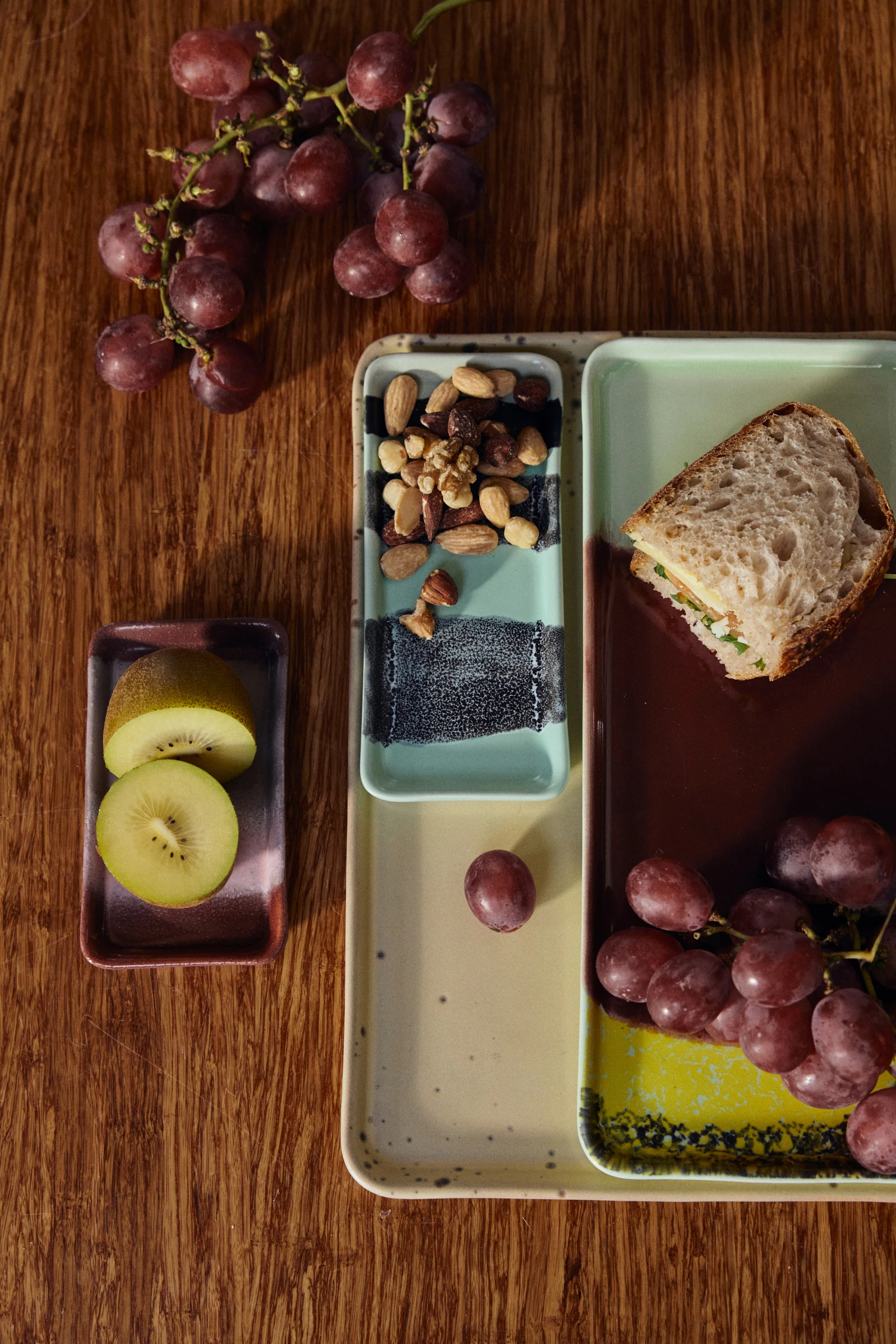 70’s Ceramics: Cake Tray, Cherry - Image 5