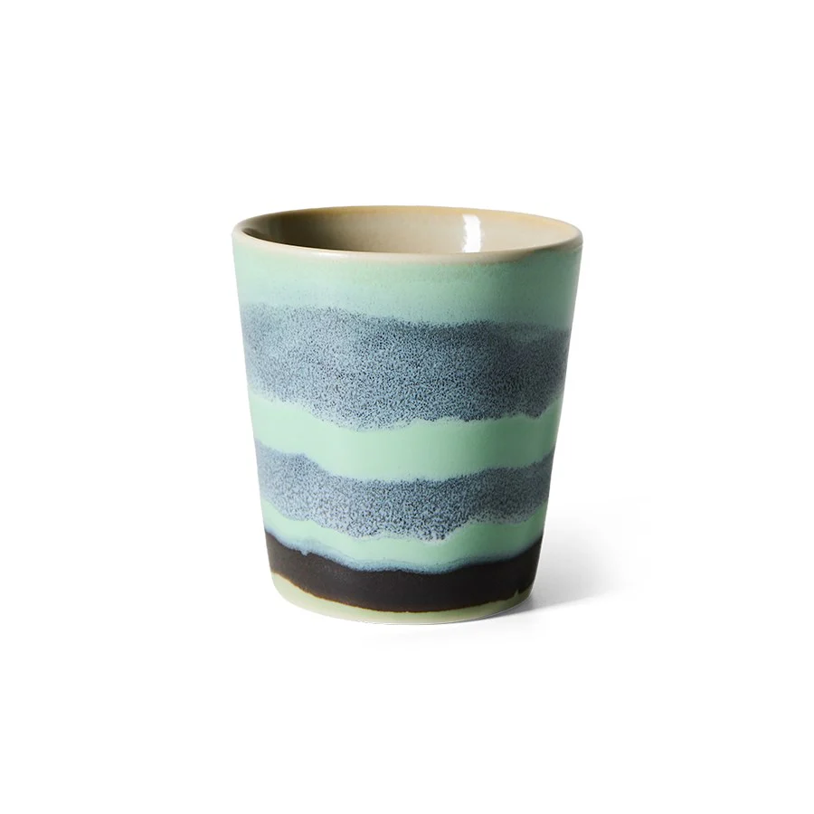 70’s Ceramics: Coffee Mug, River