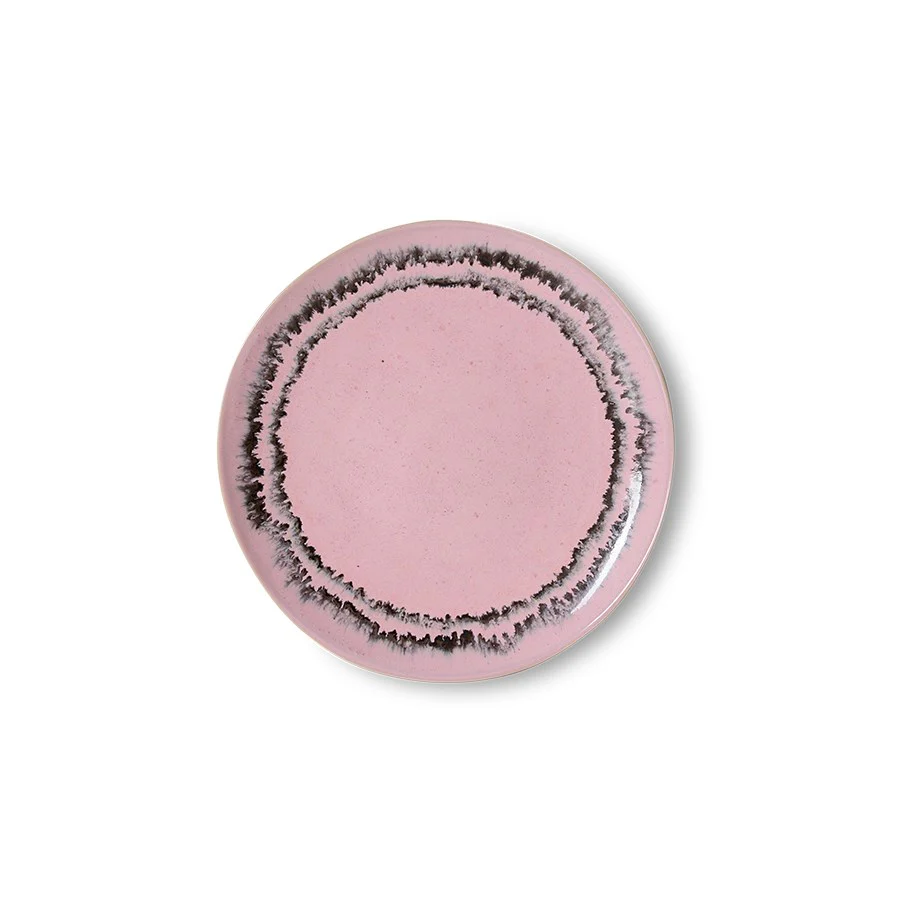 70’s Ceramics: Dessert Plate, Bubble (Set of 2) - Image 2