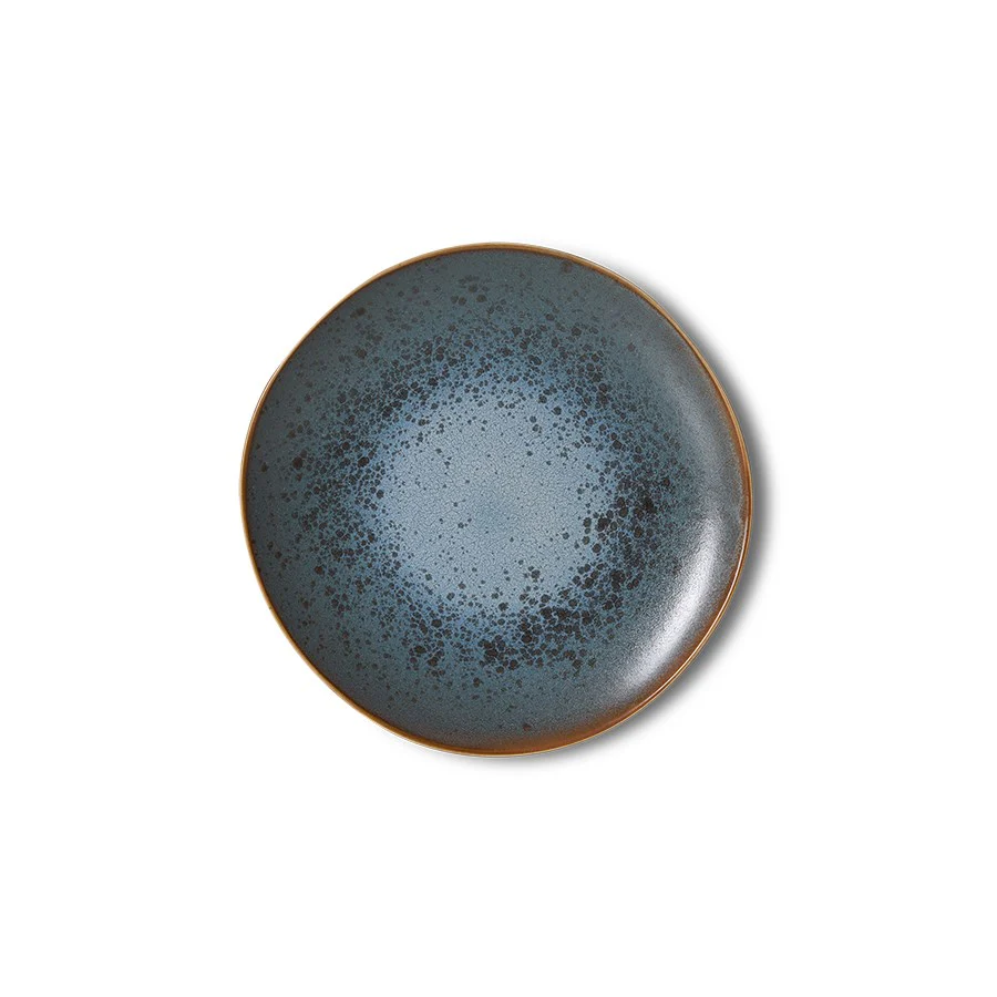 70’s Ceramics: Dessert Plate, Mineral (Set of 2) - Image 3