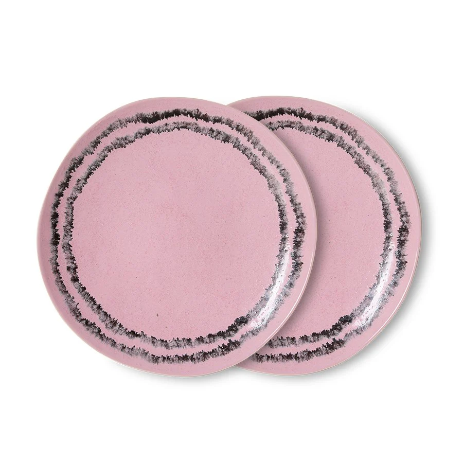 70’s Ceramics: Side Plate, Bubble (Set of 2) - Image 2