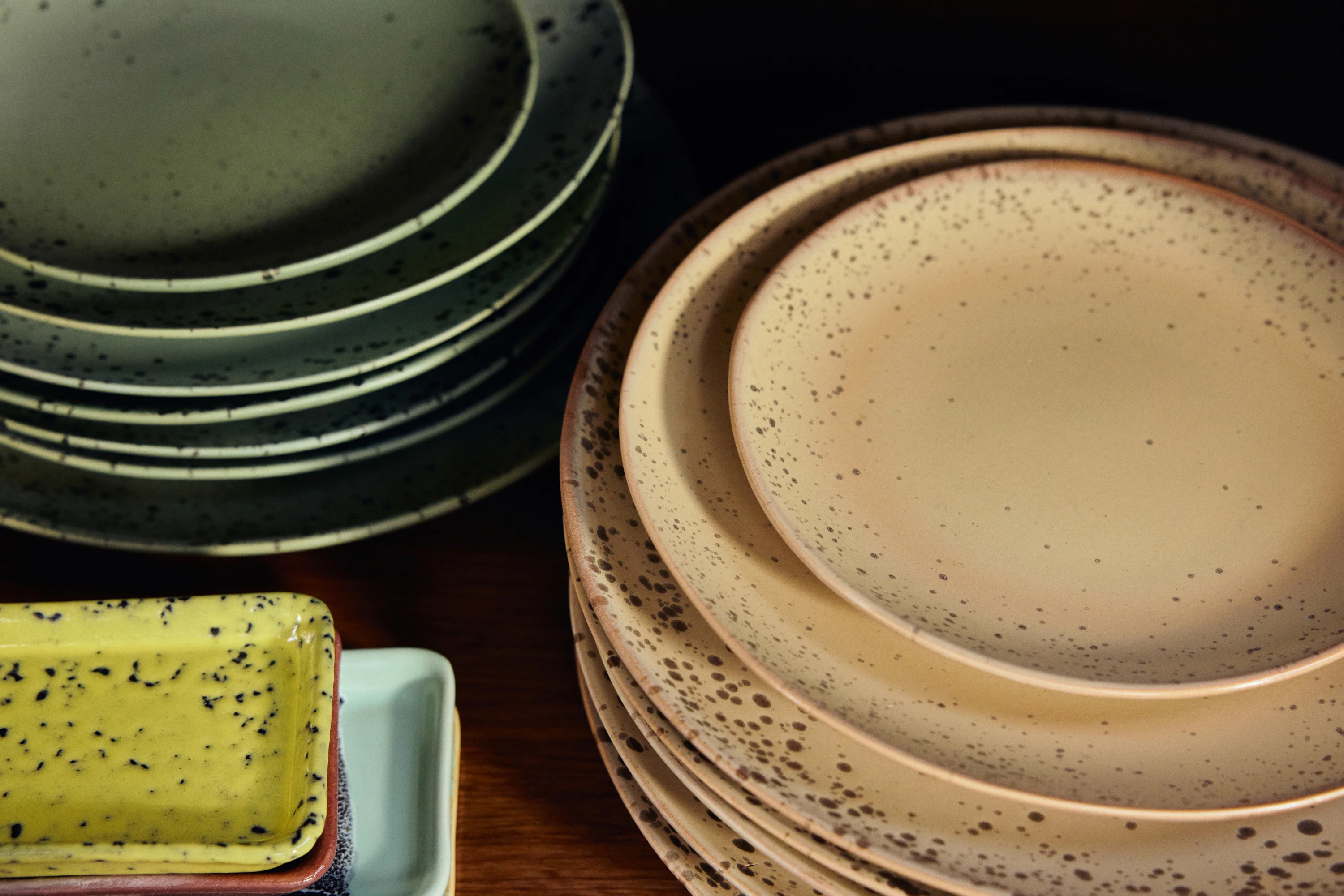 70’s Ceramics: Side Plate, Grit (Set of 2) - Image 5