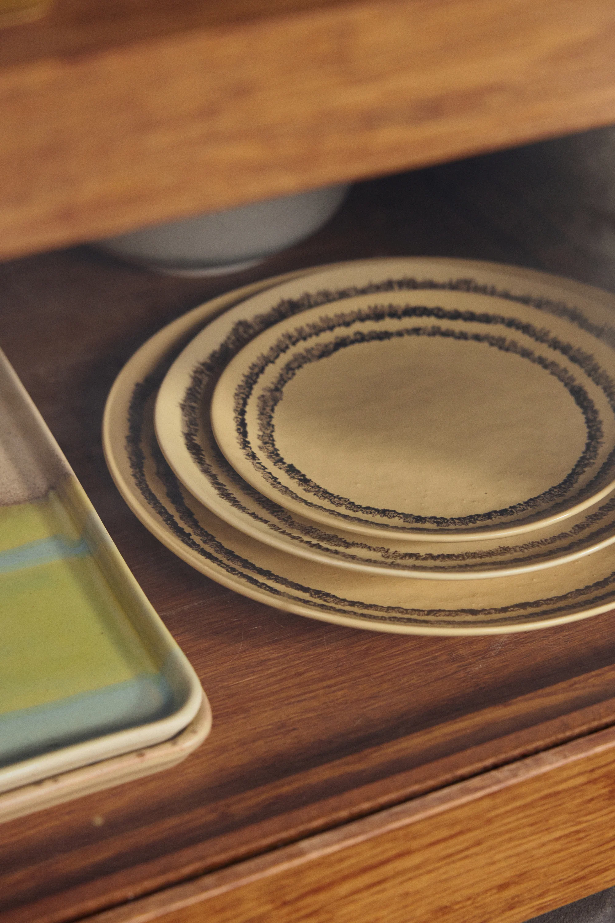 70’s Ceramics: Side Plate, Vanilla (Set of 2) - Image 5
