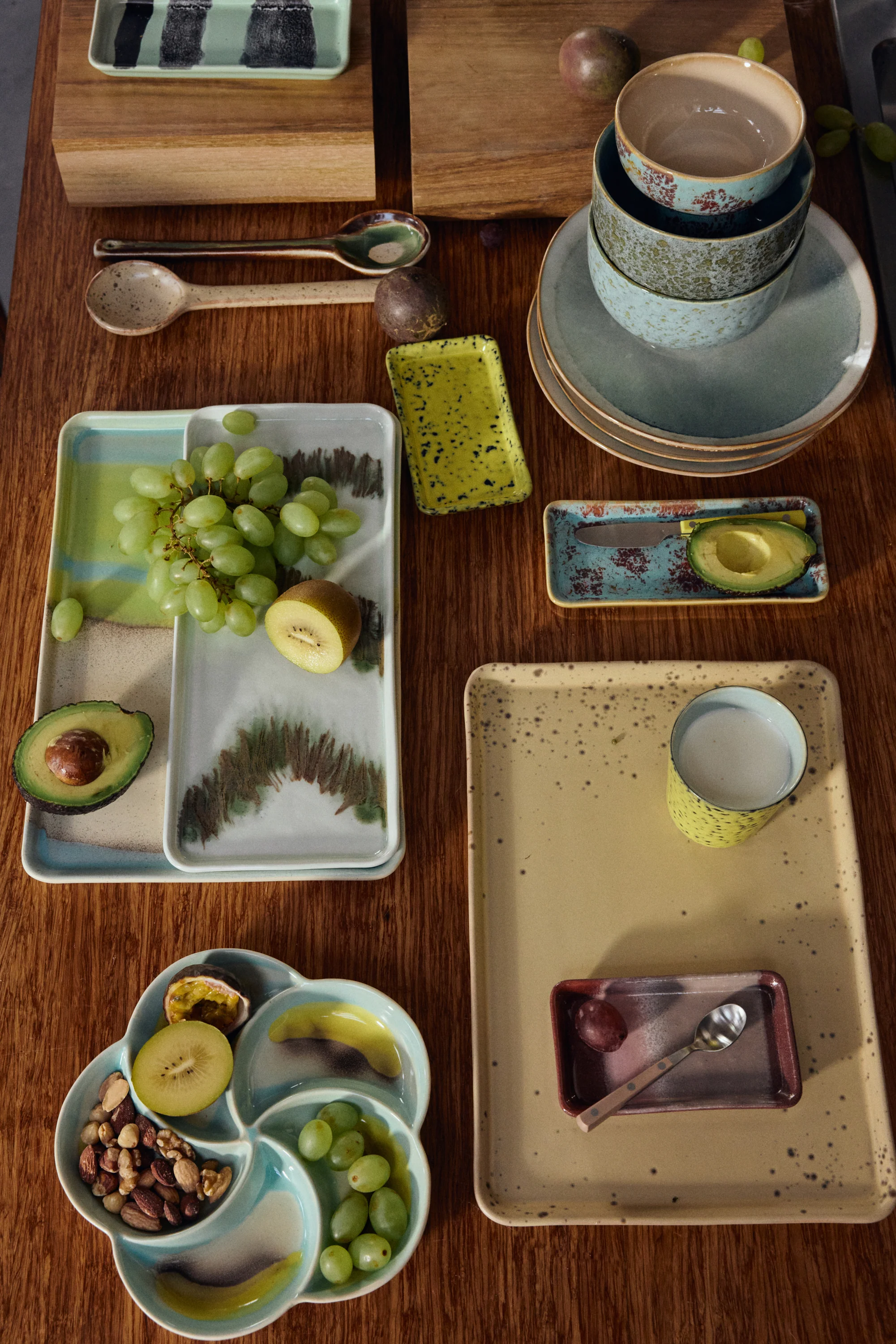 70’s Ceramics: Small Dish, Patina - Image 4