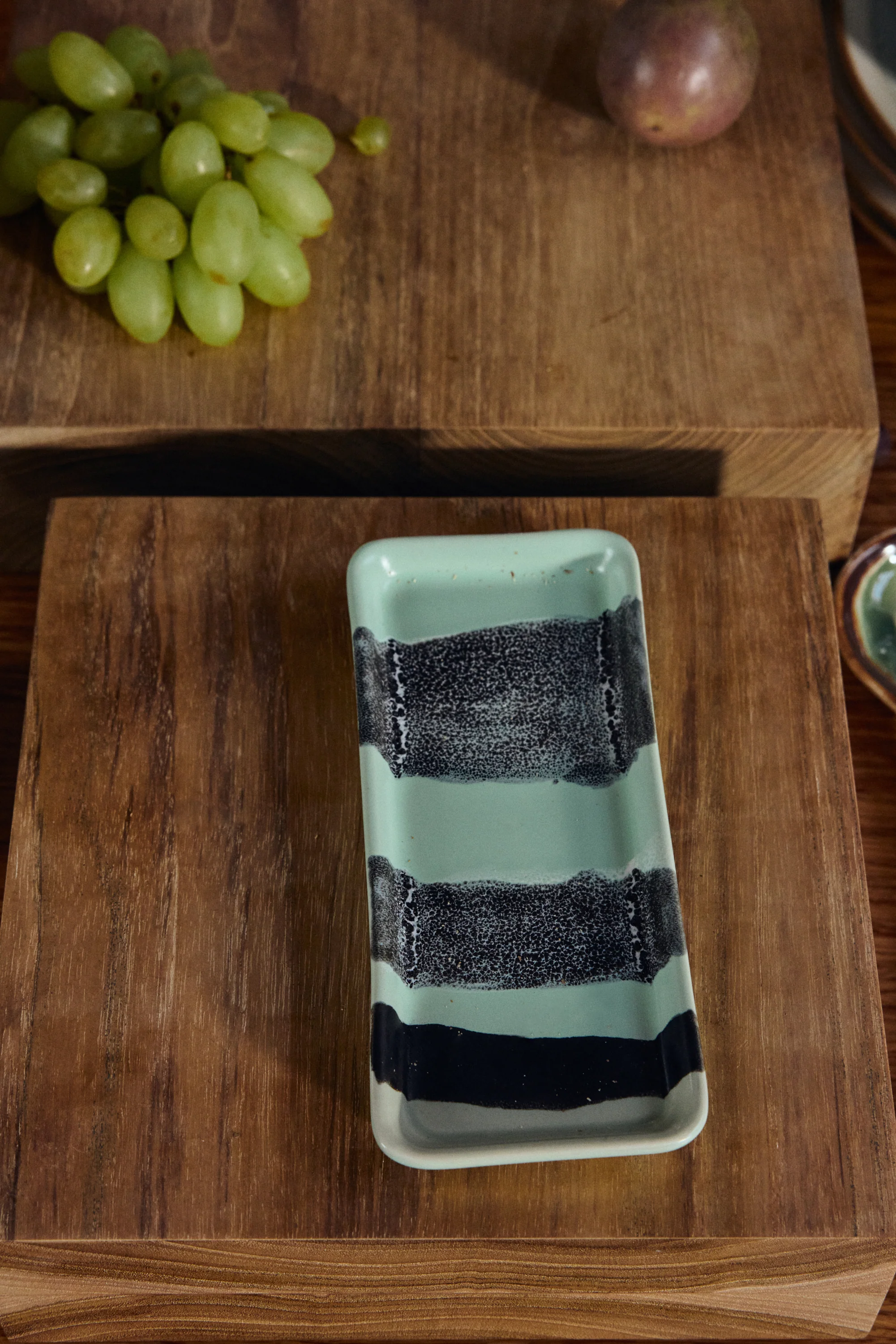 70’s Ceramics: Small Dish, River - Image 4