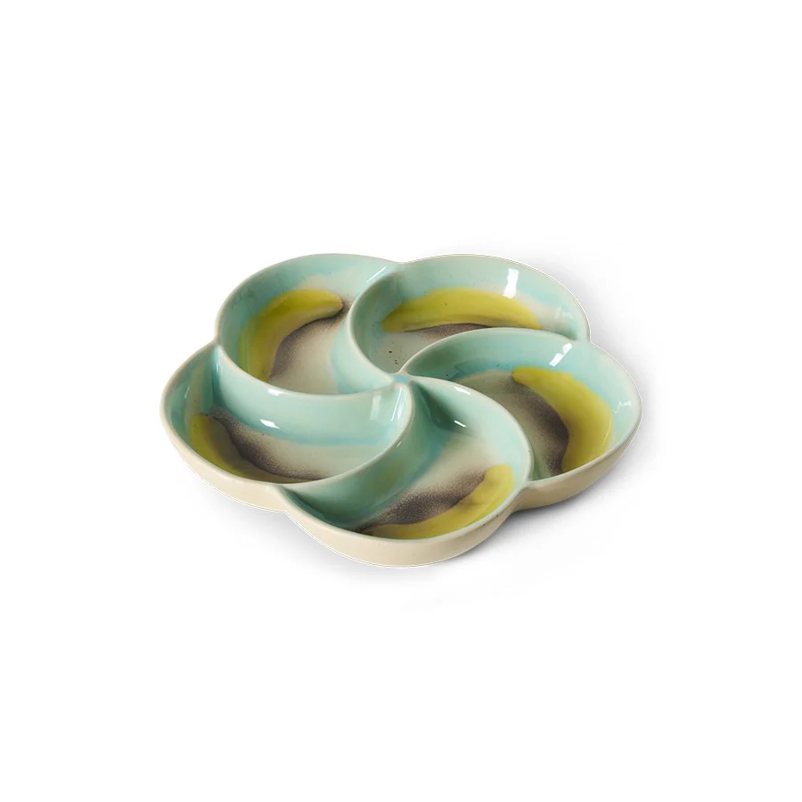 70’s Ceramics: Snack Tray, Glint - Image 2
