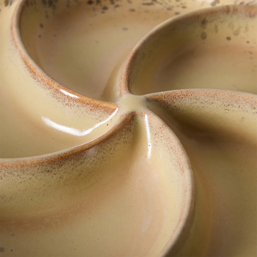70’s Ceramics: Snack Tray, Grit - Image 3