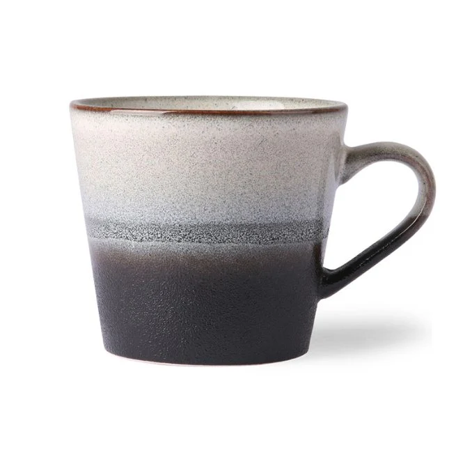 70's Ceramics Cappuccino Mug 300ml Rock
