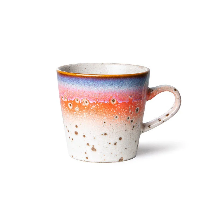 70'S Ceramics: Americano Mug, Asteroid