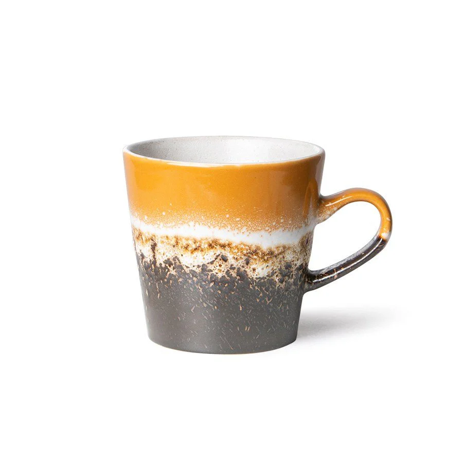 70's Ceramics Americano Mug 260ml Fire