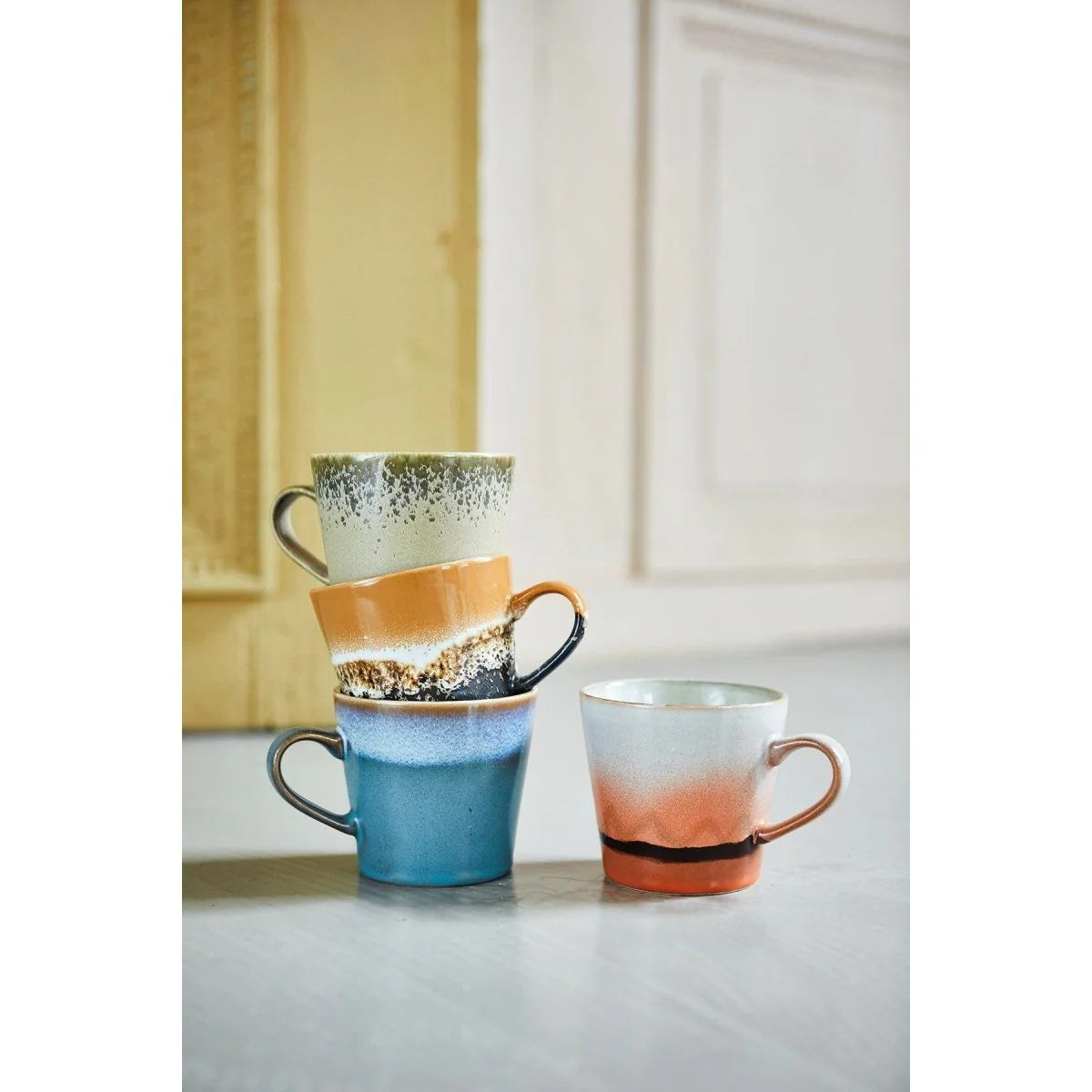 70's Ceramics Americano Mug 260ml Fire - Image 2