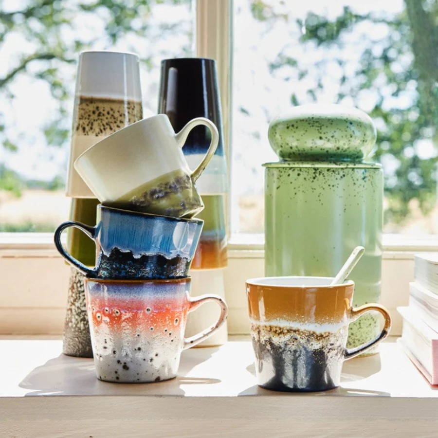 70's Ceramics : Americano Mug - Night - Image 3