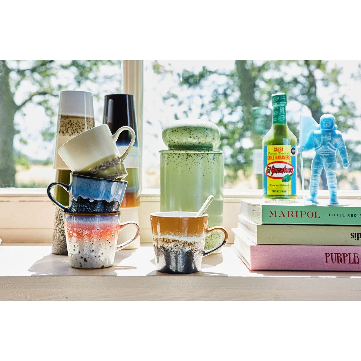 70'S Ceramics: Americano, Pegasus (Set of 4) - Image 2