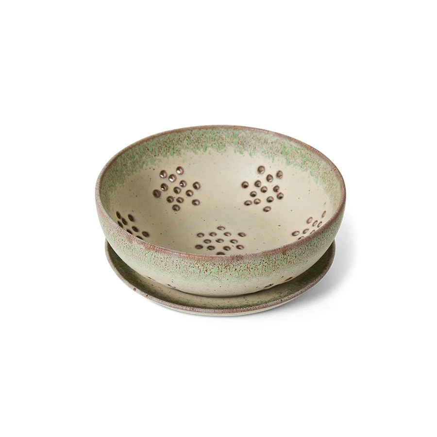 70's Ceramics: Berry Bowl, Slush