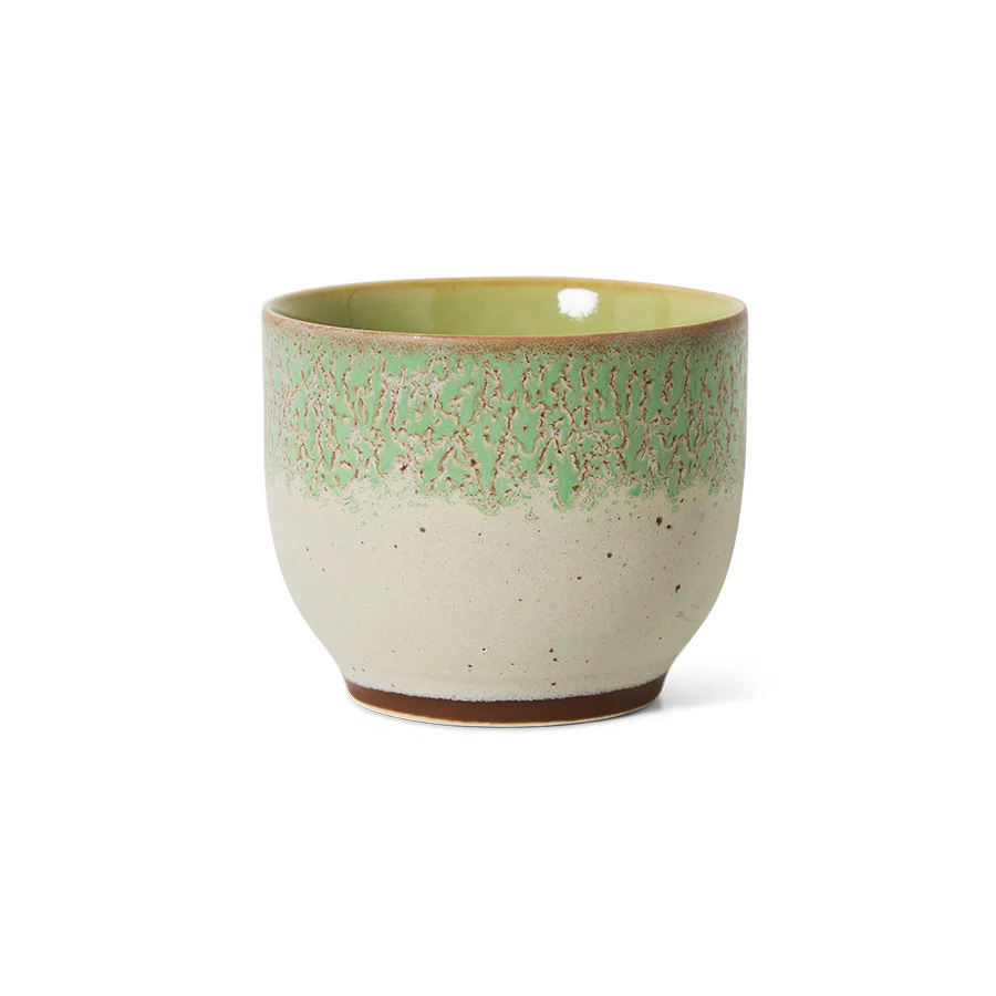 70's Ceramics: Café Cup, Chalk - Image 5