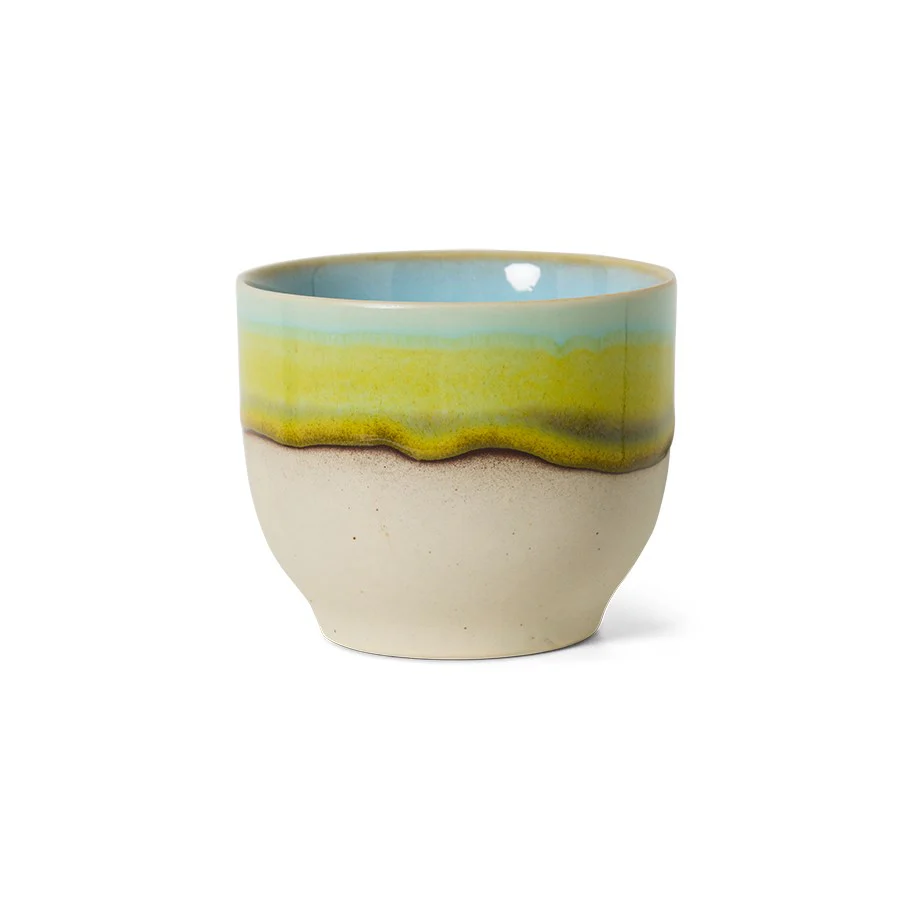 70's Ceramics: Café Cup, Glint