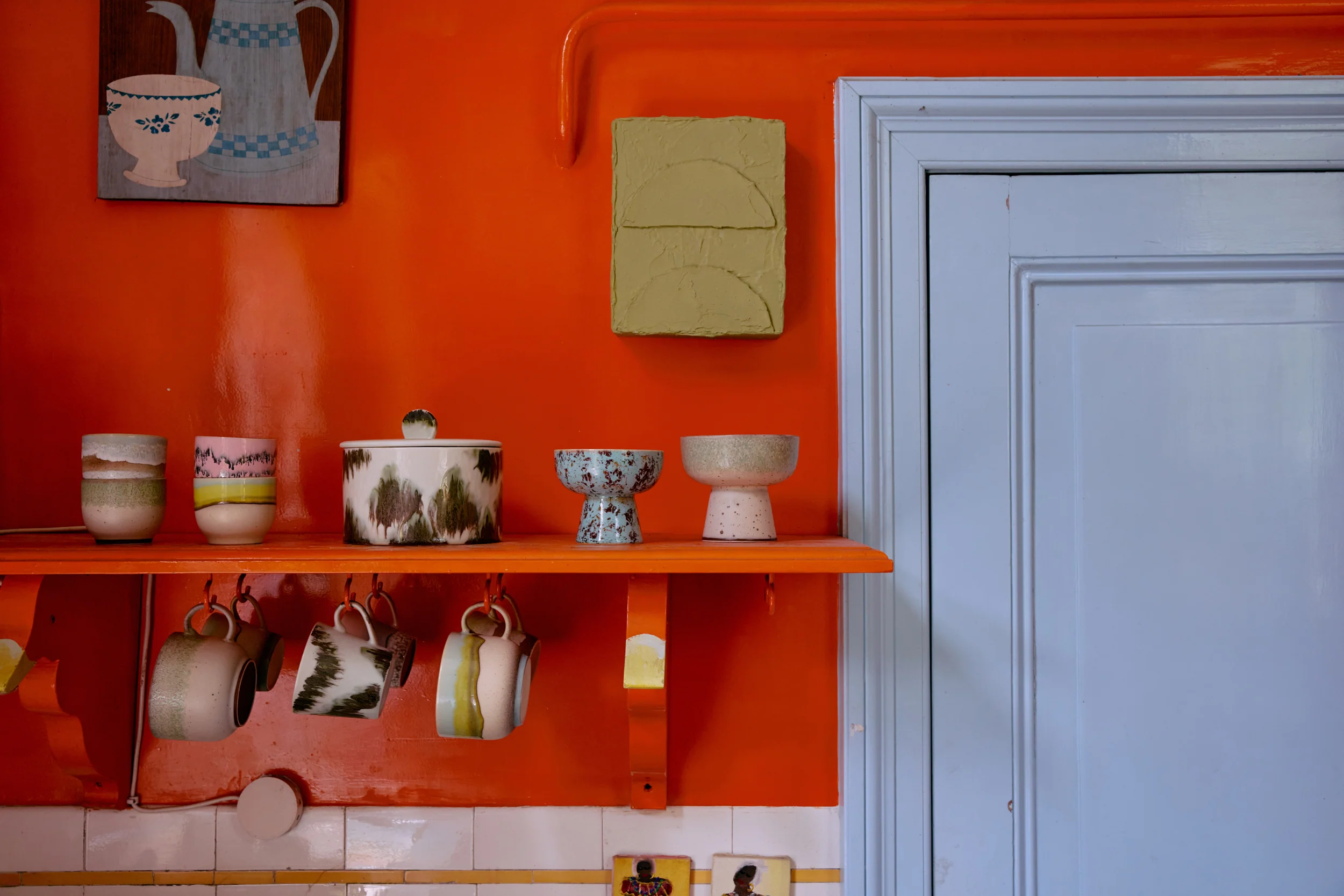 70's Ceramics: Café Cup, Skyline - Image 4