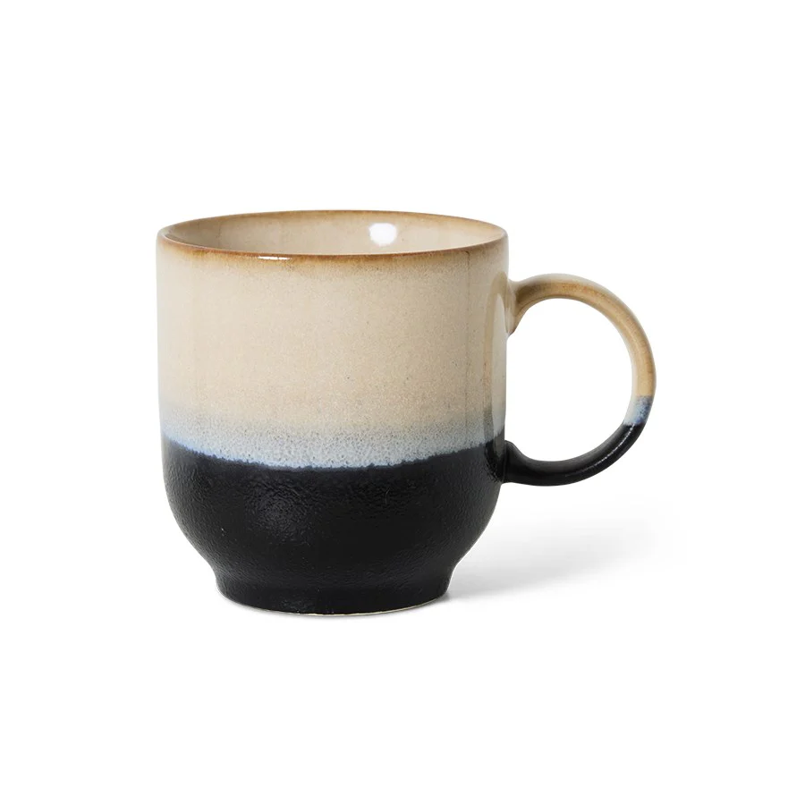 70's Ceramics: Café Mug, Rock