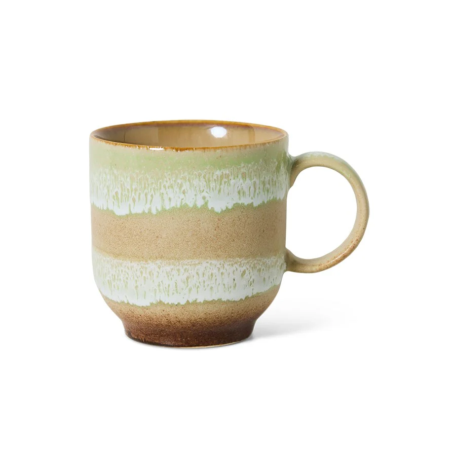 70's Ceramics: Café Mug, Umber