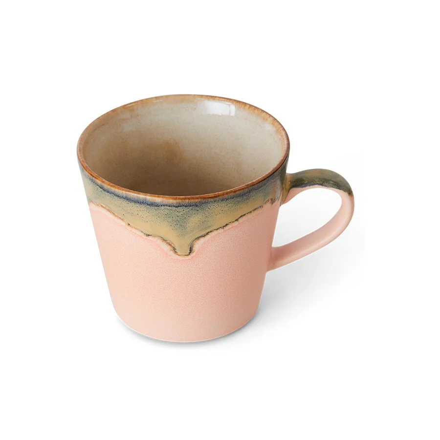 70's Ceramics: Cappuccino Mug, Blossom - Image 2