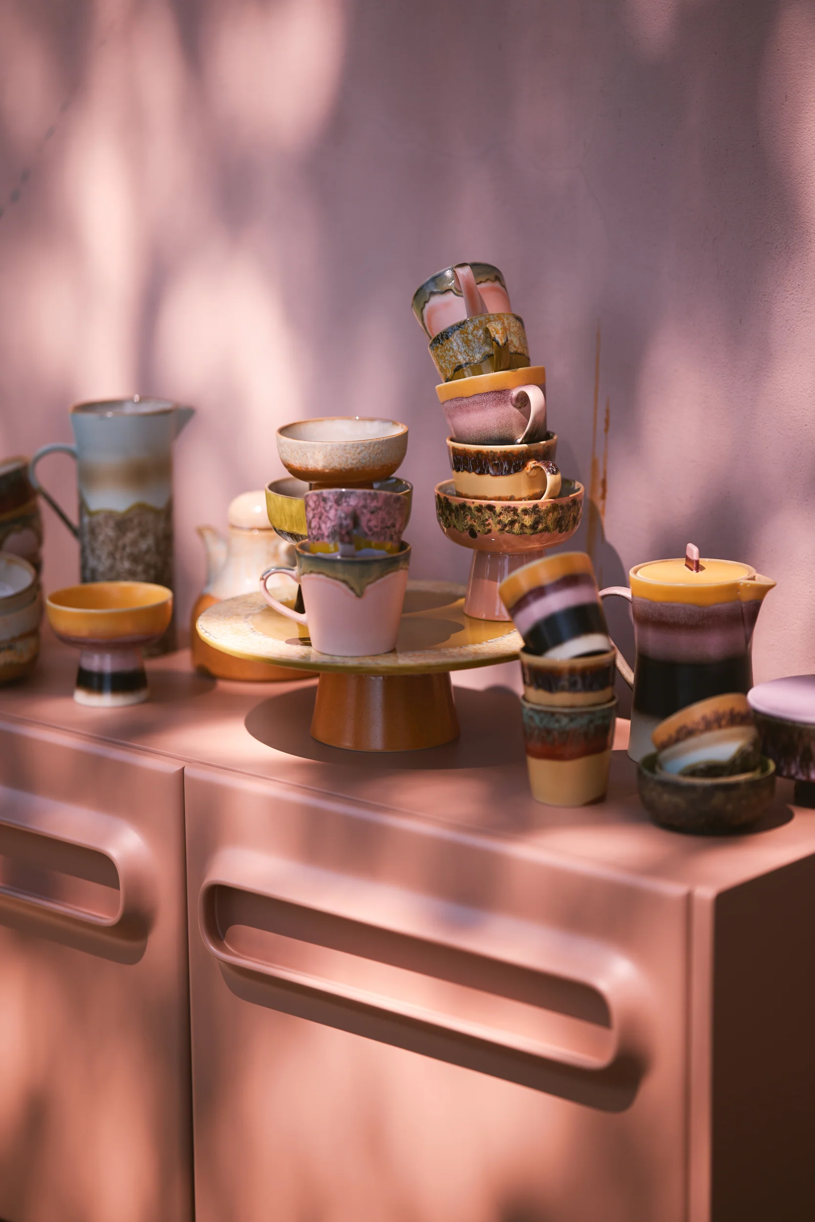 70's Ceramics: Cappuccino Mug, Blossom - Image 4