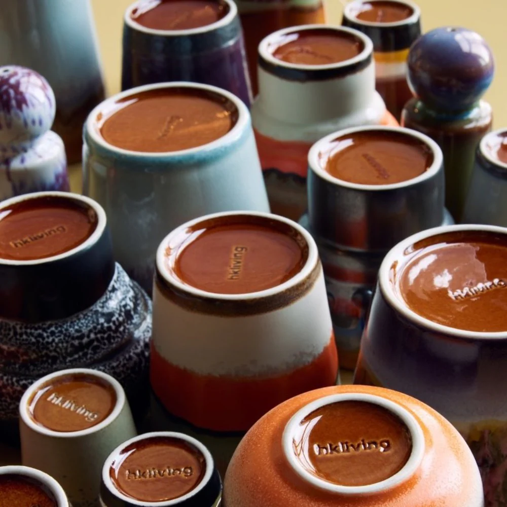 70s Ceramics : Cappuccino Mug - Burst - Image 5