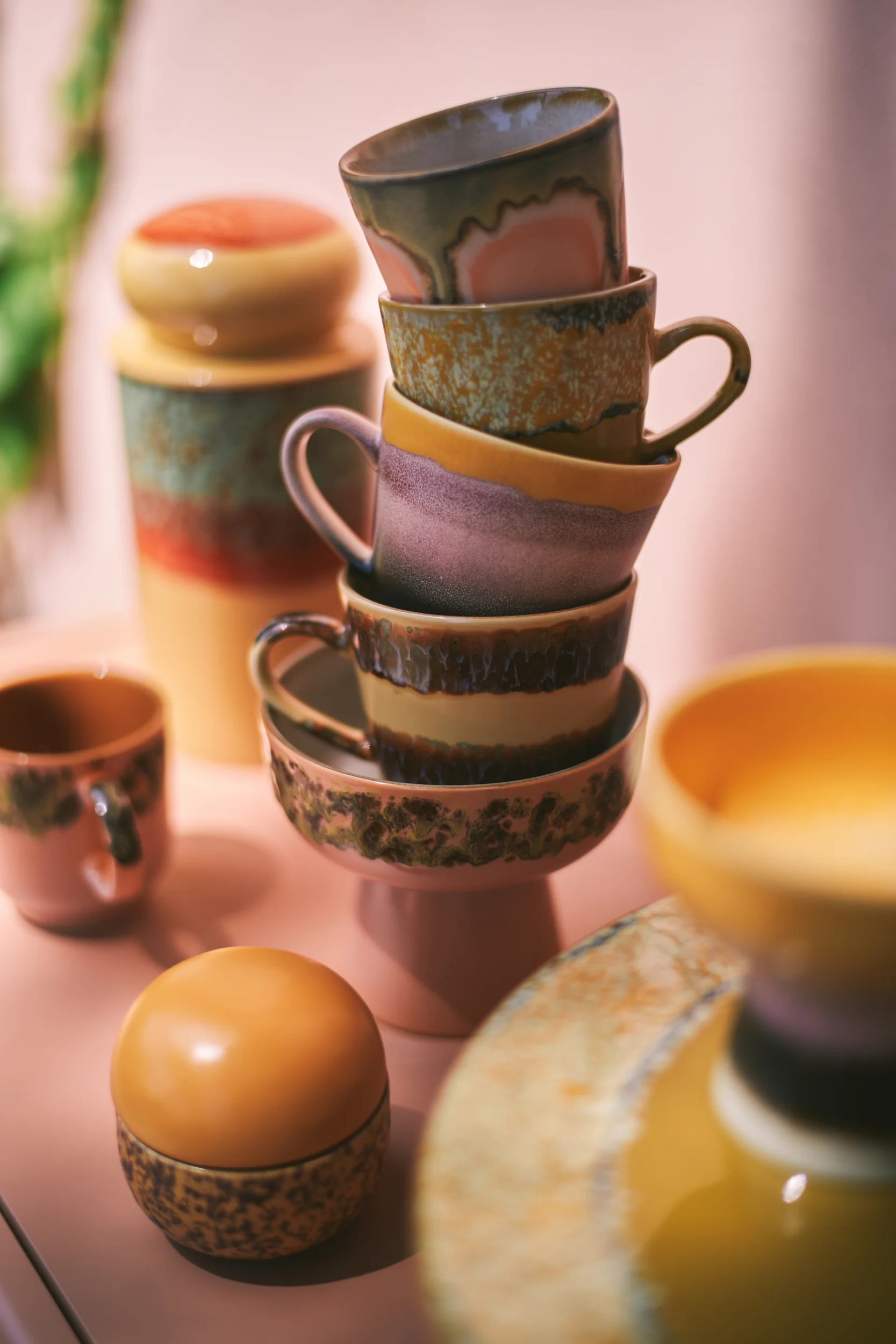 70S Ceramics: Cappuccino Mug Cliffs - Image 4