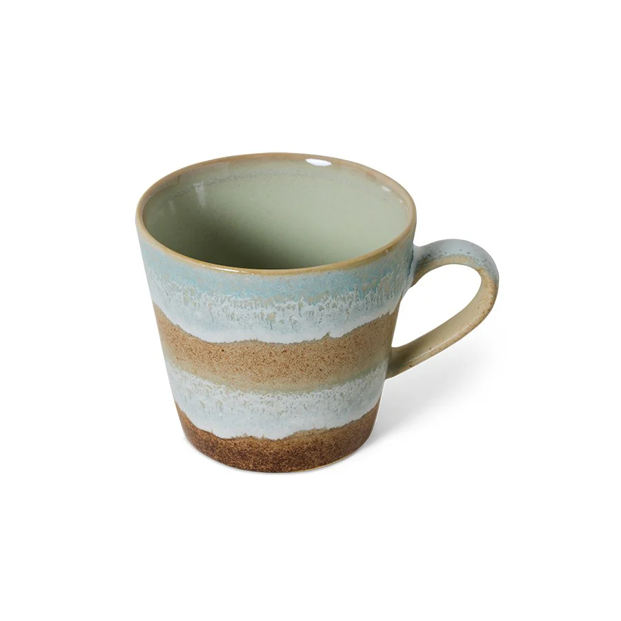 70's Ceramics: Cappuccino Mug, Skyline - Image 2