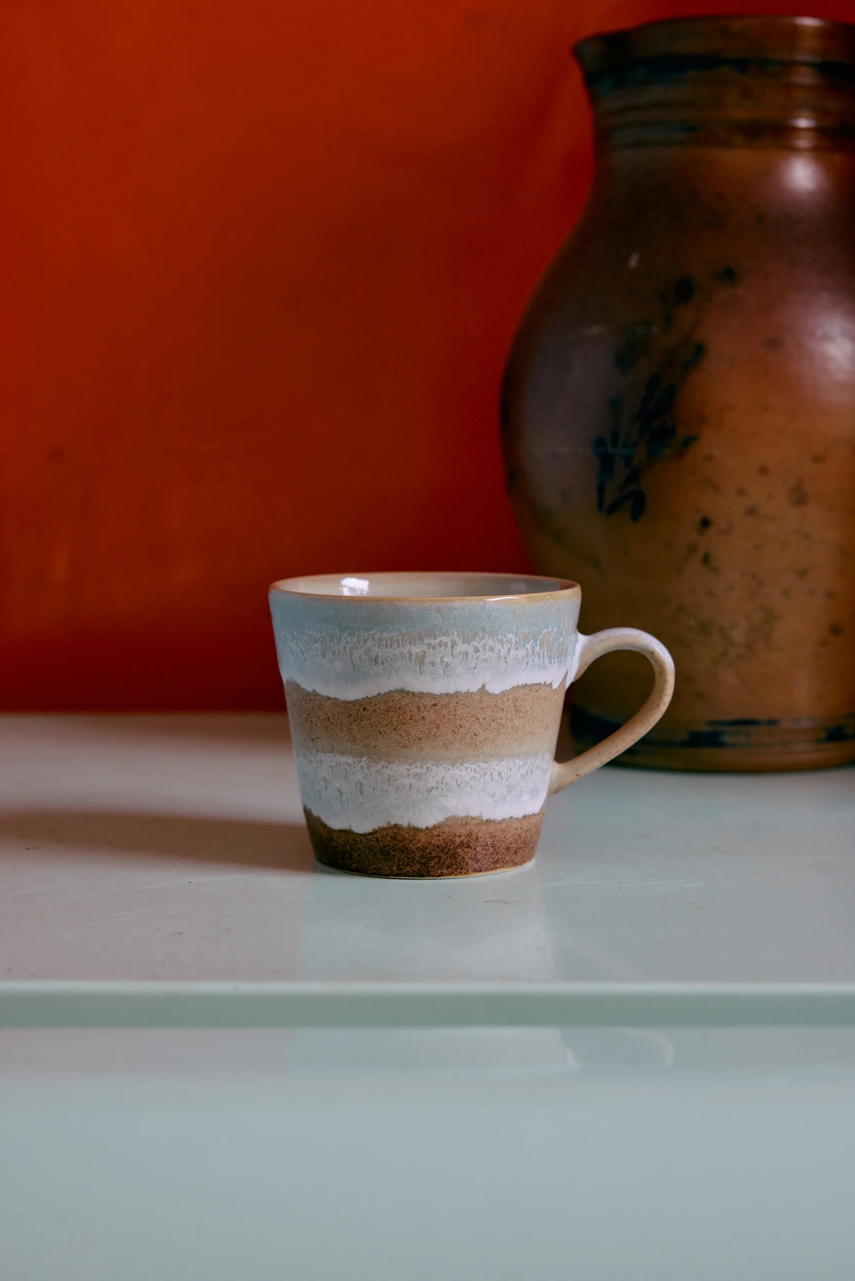 70's Ceramics: Cappuccino Mug, Skyline - Image 5