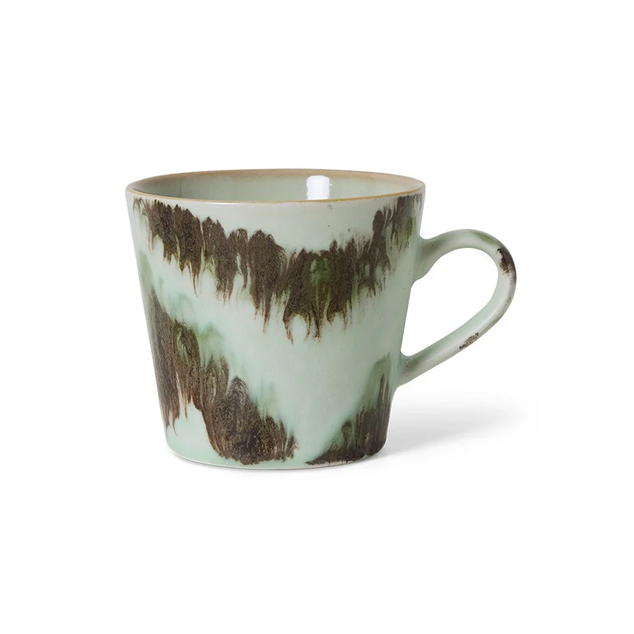 70's Ceramics: Cappuccino Mug, Tide