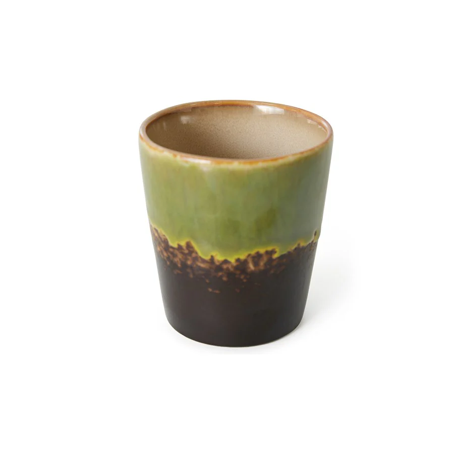 70s Ceramics: Coffee Mug, Algae - Image 2