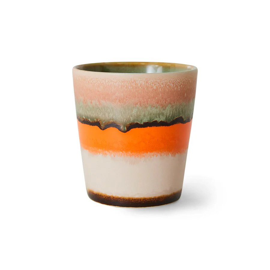 70s Ceramics: Coffee Mug - Burst