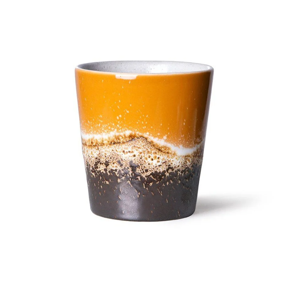 70s Ceramics: Coffee Mug - Fire