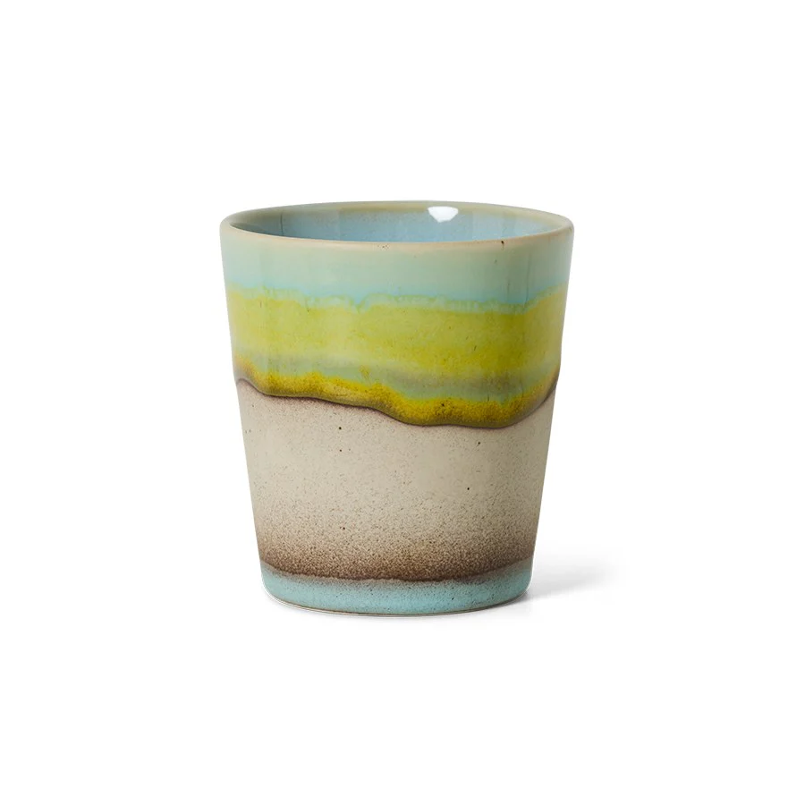 70's Ceramics: Coffee Mug, Glint