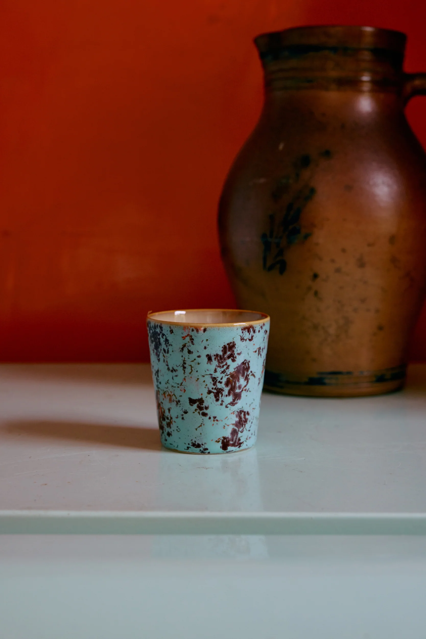 70's Ceramics: Coffee Mug, Patina - Image 4
