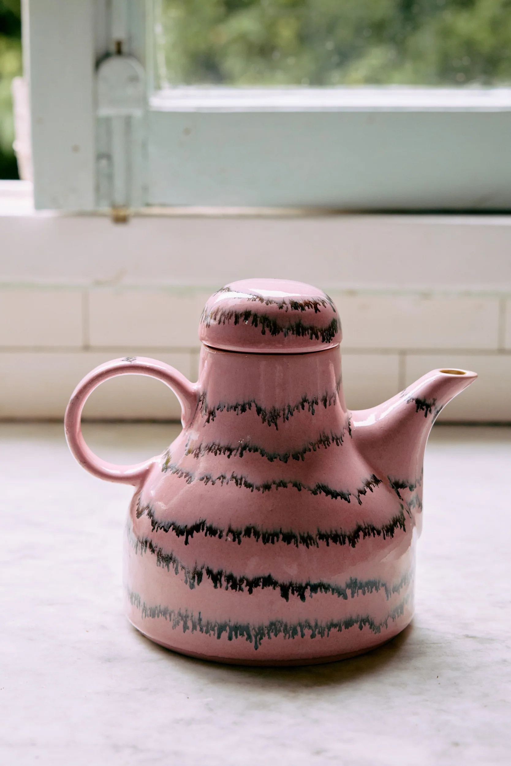 70s Ceramics: Coffee Pot, Bubble - Image 3