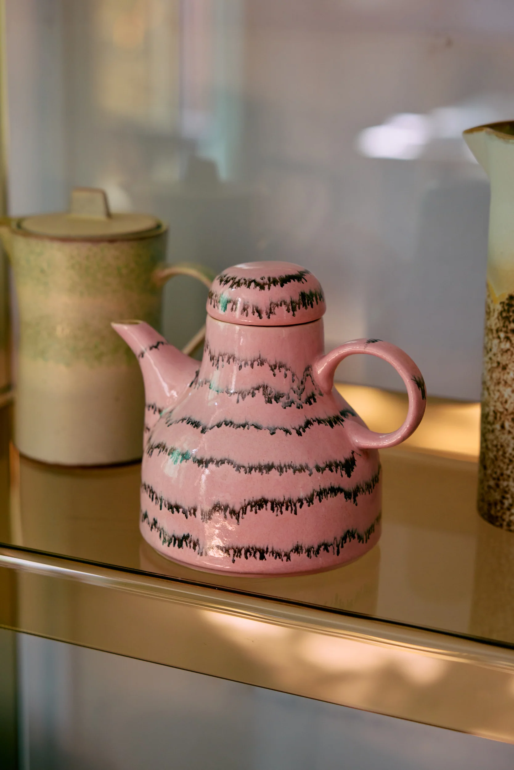 70s Ceramics: Coffee Pot, Bubble - Image 4