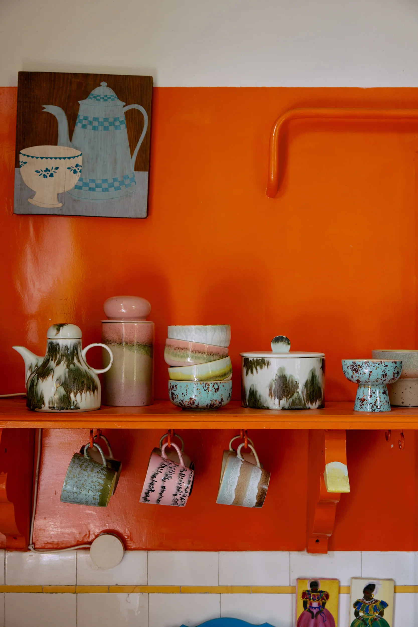 70s Ceramics: Coffee Pot, Tide - Image 5