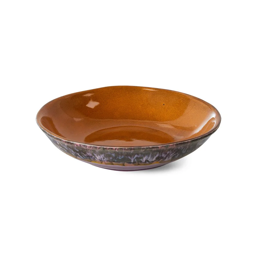 70s Ceramics: Curry Bowls, Daybreak (Set of 2) - Image 2