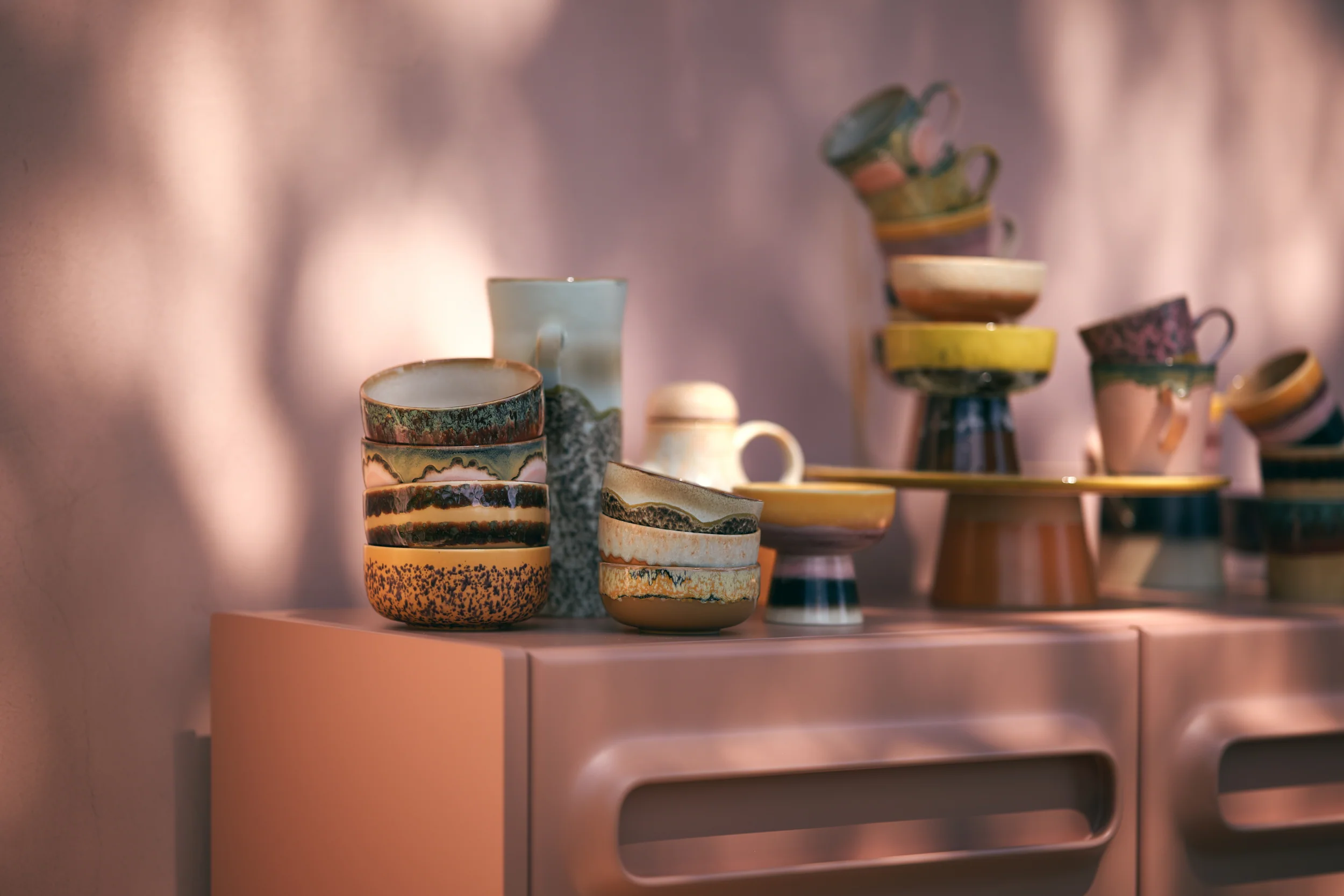 70's Ceramics: Dessert Bowls, Harbour (Set Of 4) - Image 5