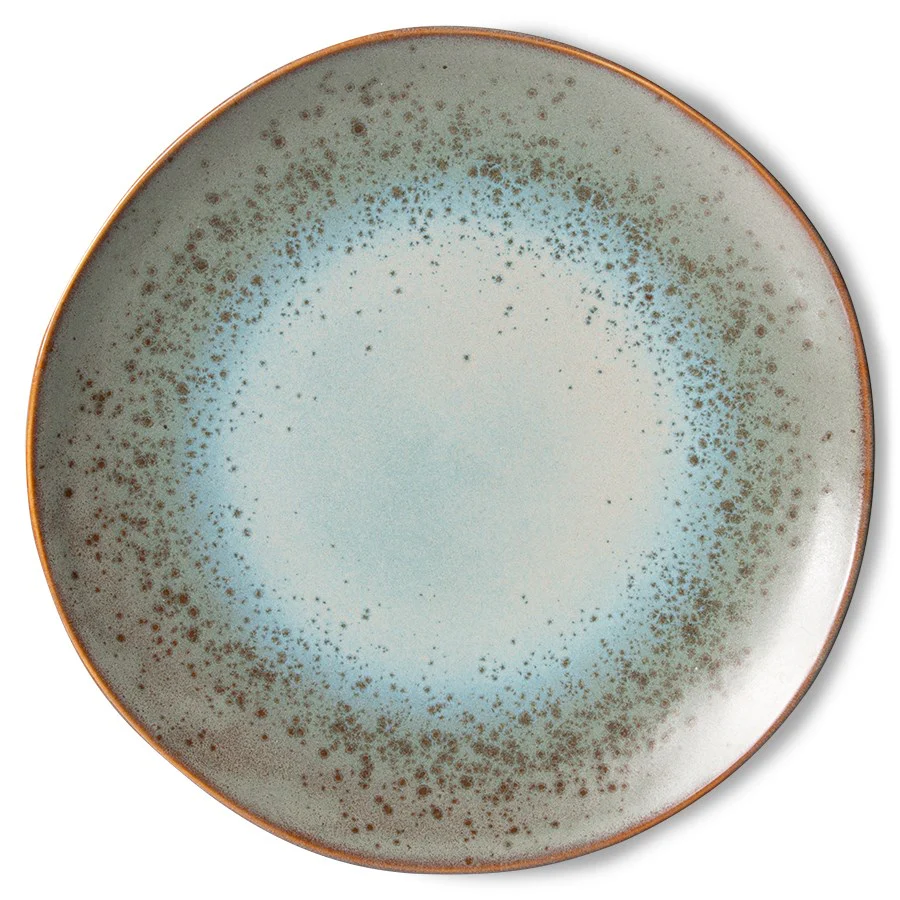 70's Ceramics Dinner Plates Mineral (Set of 2) - Image 2