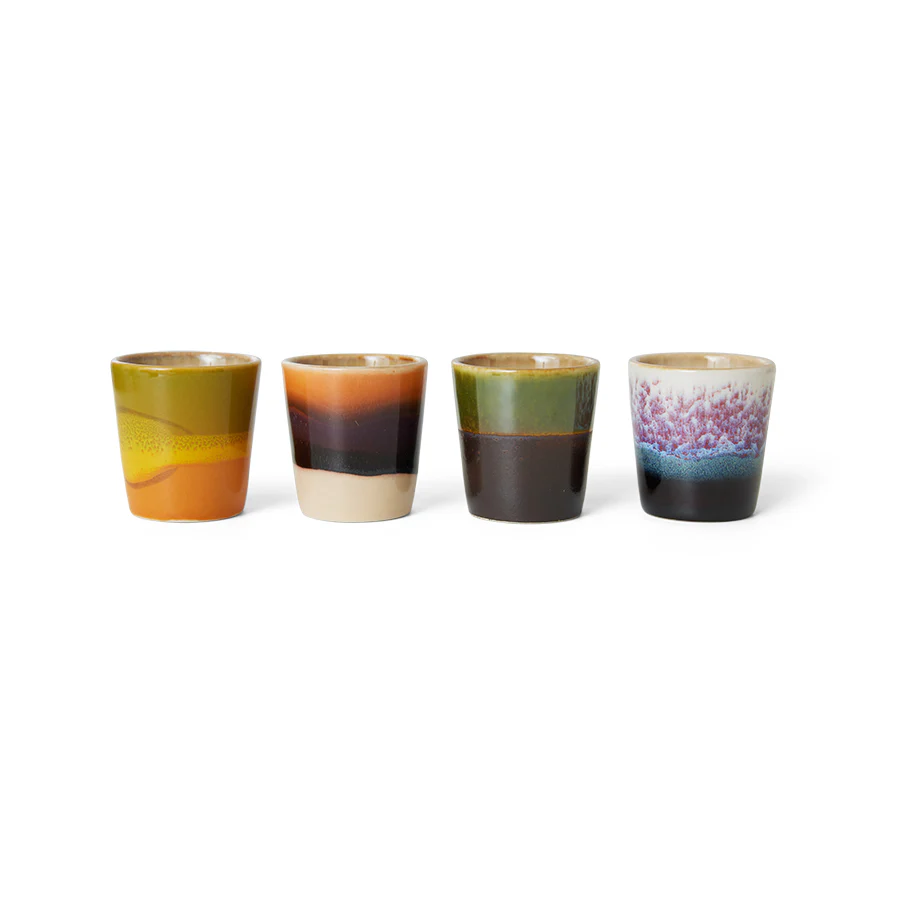 70's Ceramics: Egg Cups, Island (Set of 4)