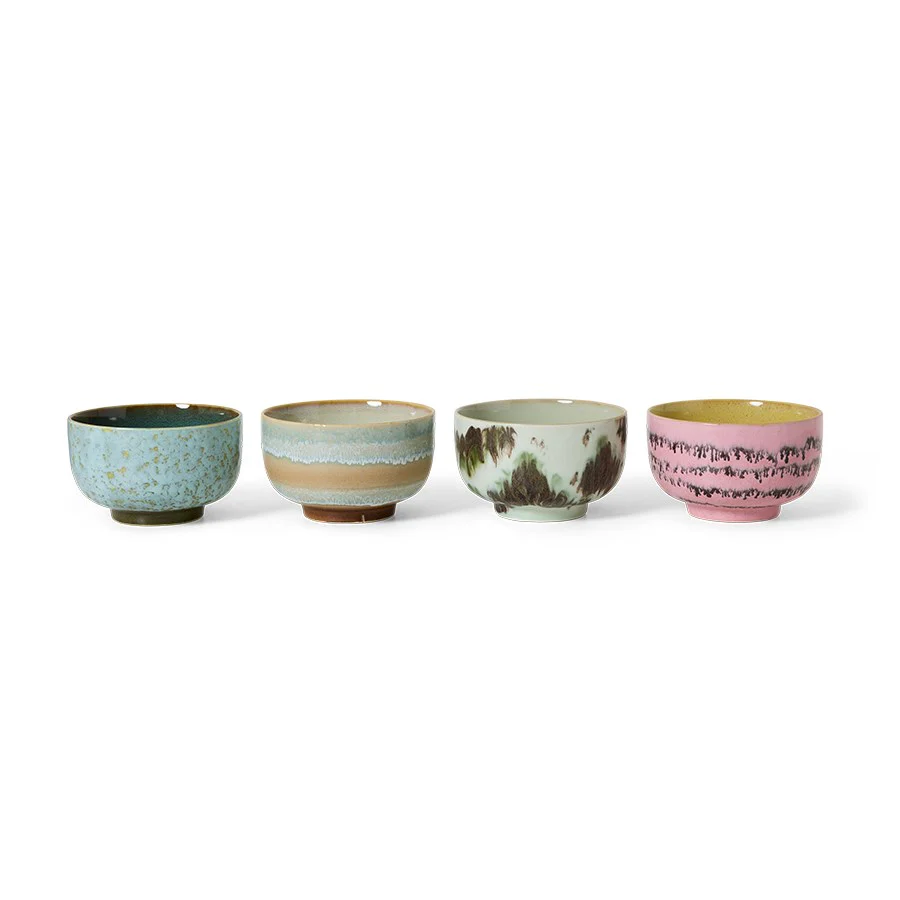 70's Ceramics: Noodle Bowls, Dada (Set of 4) - Image 2