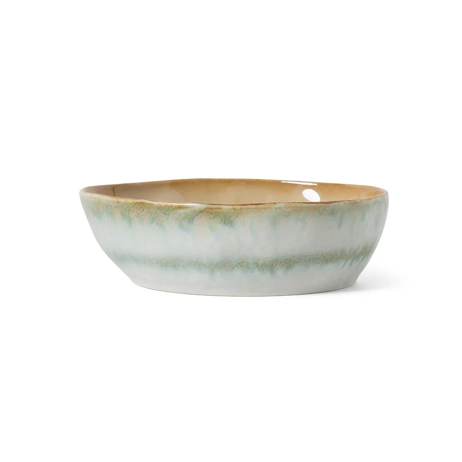70's Ceramics: Pasta Bowls, Petal (Set of 2) - Image 2