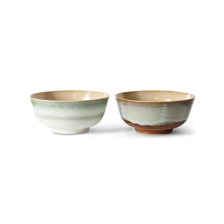 70's Ceramics: Ramen Bowl, Verge (Set of 2) - Image 2