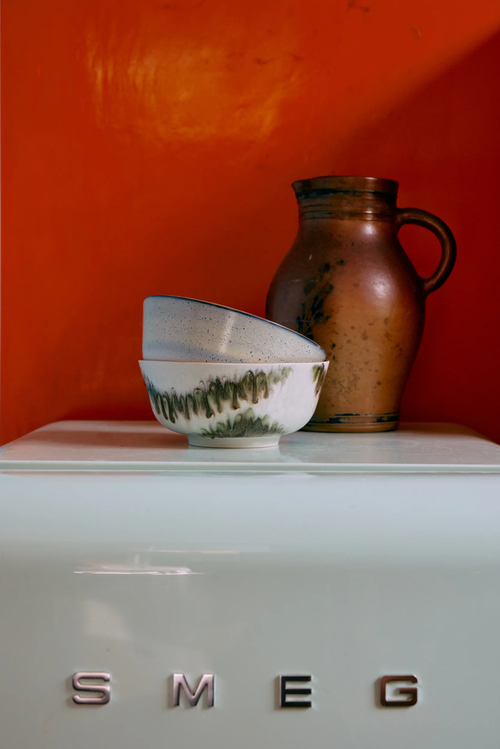 70's Ceramics: Ramen Bowls, Minimalist (Set of 2) - Image 4