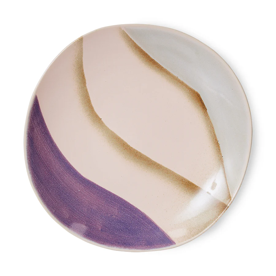 70s Ceramics: Side Plates, Valley (Set of 2) - Image 3