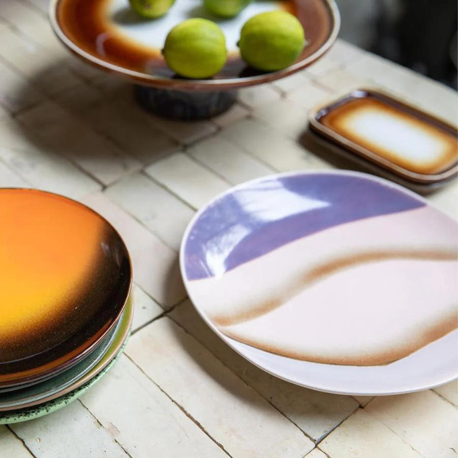 70s Ceramics: Side Plates, Valley (Set of 2) - Image 5