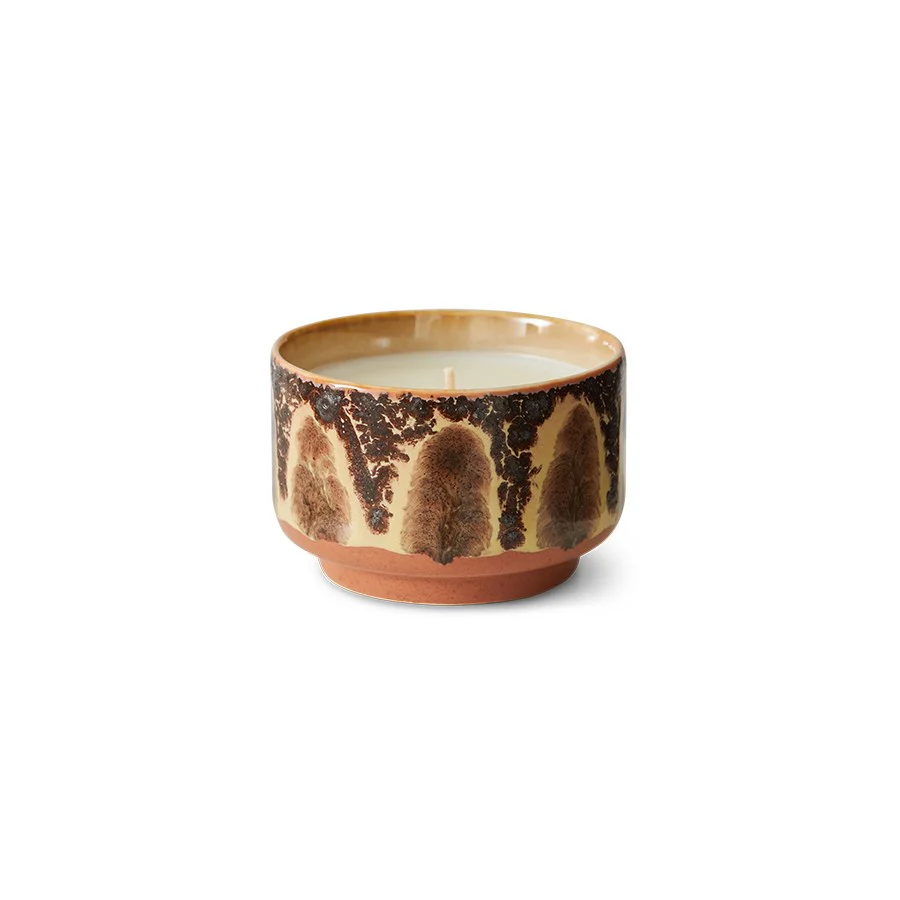 70's Ceramics: Small Scented Candle Kyoto