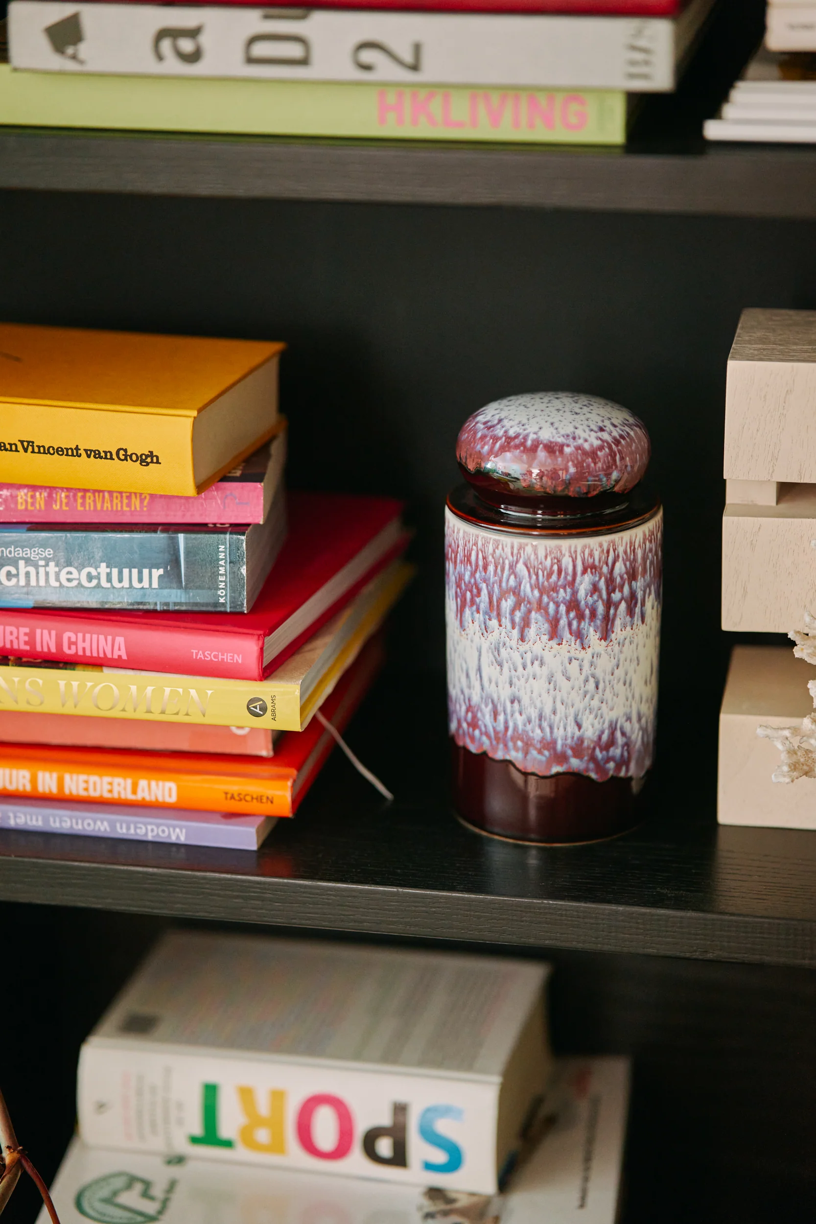 70s Ceramics: Storage Jar, Yeti - Image 3